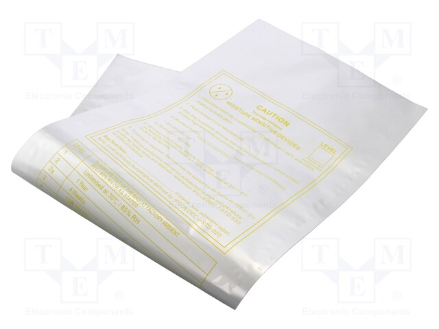 Protection bag; ESD; L: 660mm; W: 254mm; Thk: 100um; 100pcs.