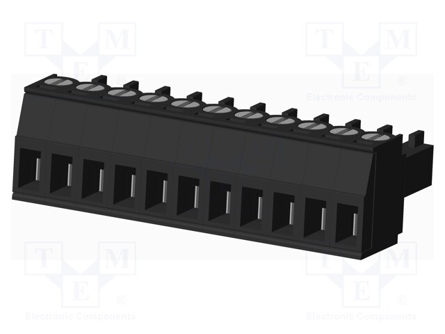 Connector: pluggable terminal block; plug; female; straight; 300V