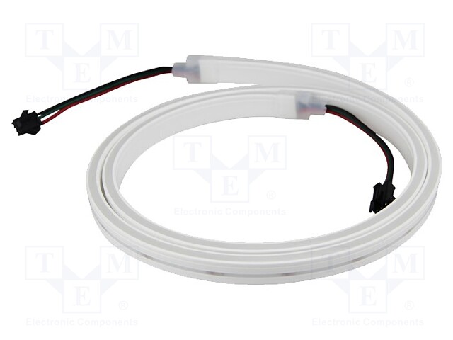 NEON LED tape; RGB; 3528; 5V; LED/m: 96; 6mm; IP65; 14W/m; Thk: 12mm