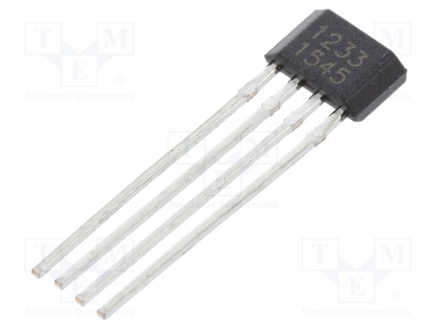 Sensor: Hall; Case: SIP4; Range: -55÷55G; Usup: 3.5÷24VDC