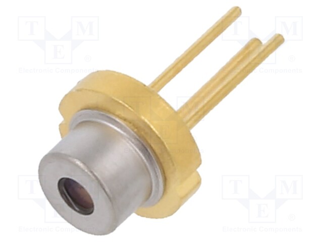 Diode: laser; 655-665nm; 100mW; 11/28; TO56; THT; Colour: red