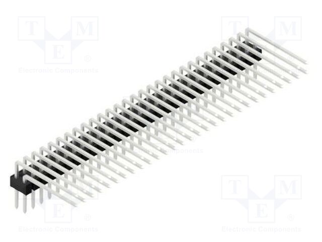 Connector: pin strips; pin header; male; PIN: 58; 2.54mm; THT; 2x29