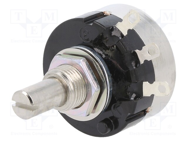 Potentiometer: shaft; 1kΩ; 400mW; ±10%; 6mm; carbon; 1kV; -10÷85°C