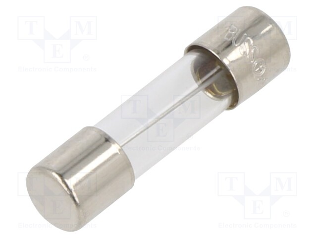 Fuse: fuse; time-lag; 10A; 250VAC; cylindrical,glass; 5x20mm; brass