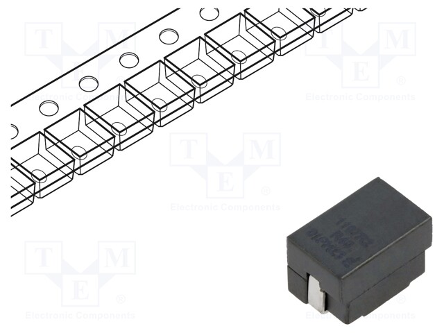 Inductor: wire; SMD; 400nH; Ioper: 42A; Isat: 20A; 11x7.2x7.2mm