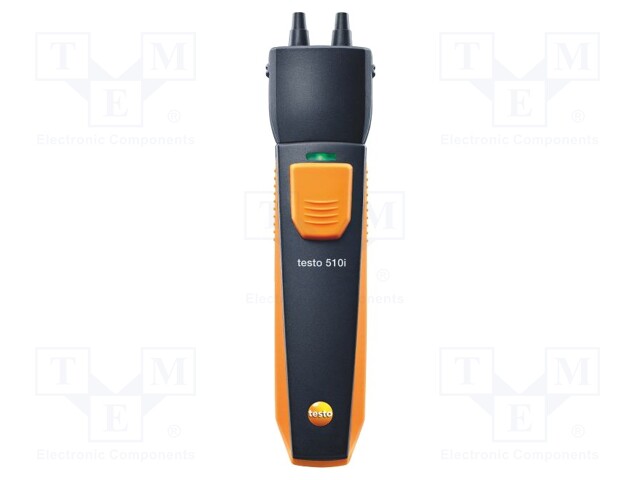Measuring probe: differential manometer; -150÷150mbar