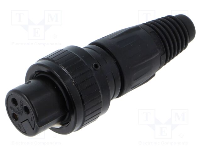 CABLE CON. FE.3P.W/COAX.SCREW