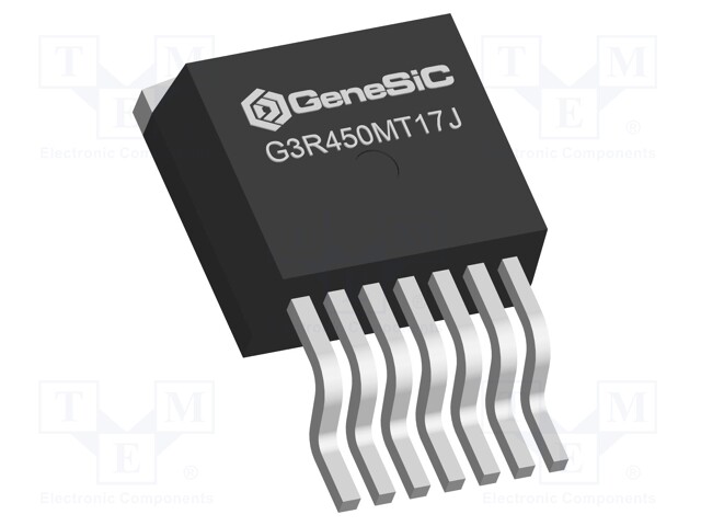 Transistor: N-MOSFET; SiC; unipolar; 1.7kV; 6A; Idm: 16A; 91W