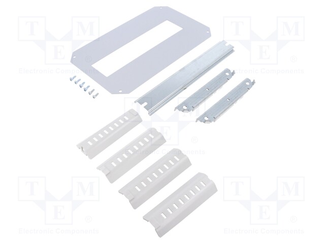 DIN rail frame set with covers; ARCA203015