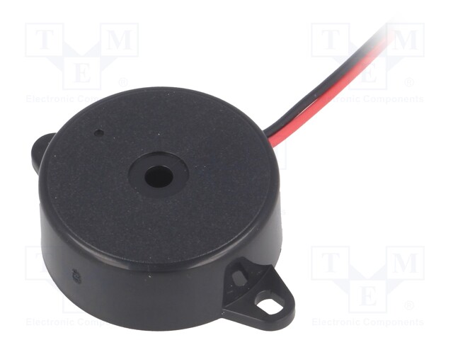 Sound transducer: piezo alarm; with built-in generator; 12mA