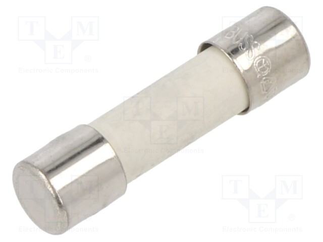 Fuse: fuse; time-lag; 2.5A; 250VAC; ceramic,cylindrical; 5x20mm