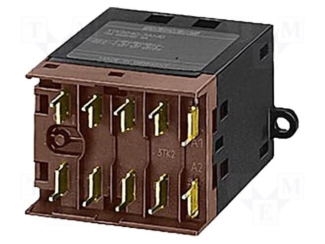 Contactor: 3-pole; NO x3; Auxiliary contacts: NC; 230VAC; 9A; PCB