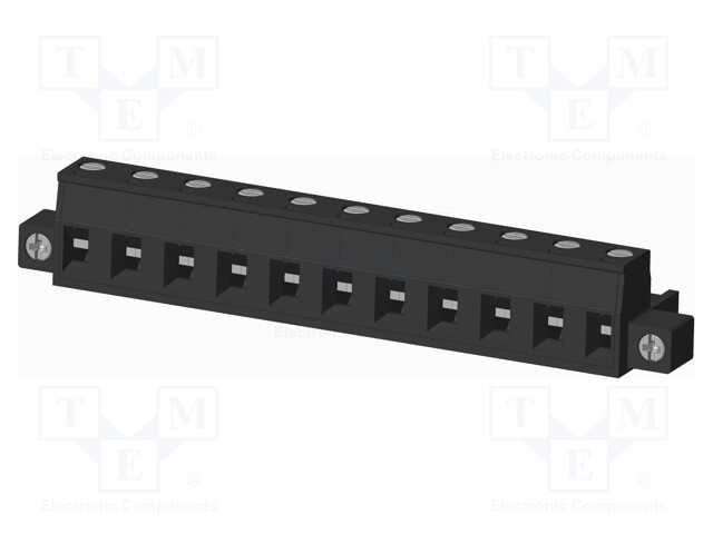 Connector: pluggable terminal block; plug; female; straight; 300V