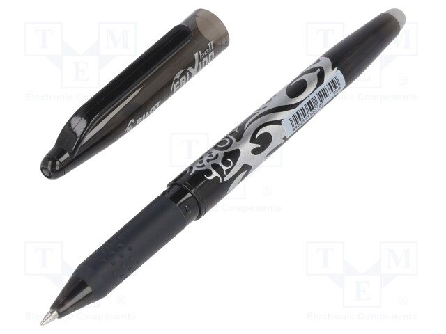 Rollerball pen; black; 0.7mm; FRIXION