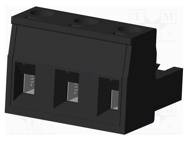 Connector: pluggable terminal block; plug; female; straight; 300V