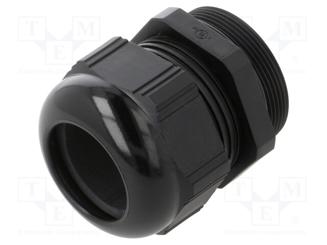 Cable gland; PG42; IP68; Mat: polyamide; black