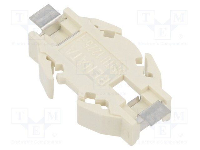 Socket; BR1225,CR1225,DL1225; Batt.no: 1; horizontal,SMD