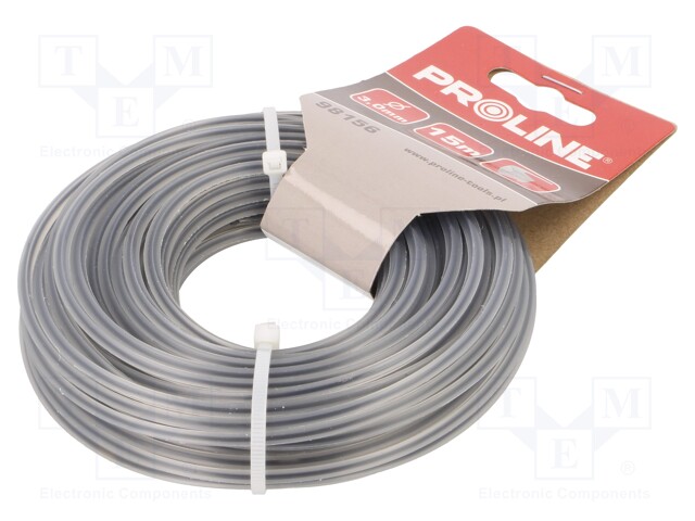 Trimmer line; L: 15m; Mat: nylon; strengthened construction