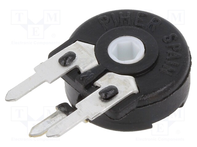 Potentiometer: mounting; single turn,vertical; 50kΩ; 150mW; ±20%