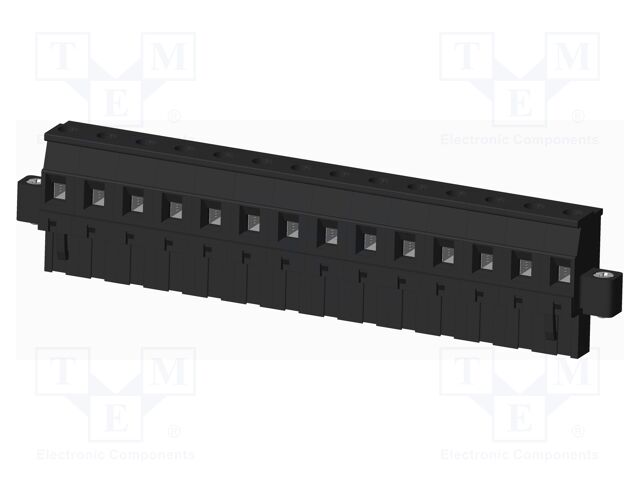Connector: pluggable terminal block; plug; female; angled 90°