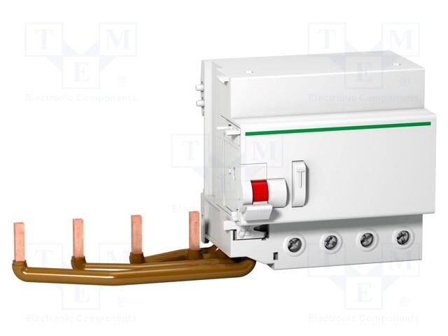 RCD breaker; Inom: 125A; DIN; IP20; Mech.durability: 20000cycles