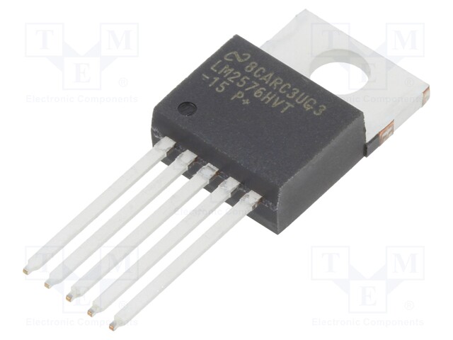 PMIC; DC/DC converter; Uin: 4÷60V; Uout: 15V; TO220-5; buck