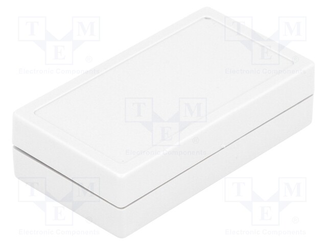 Enclosure: multipurpose; X: 35mm; Y: 63mm; Z: 18mm; ABS; grey