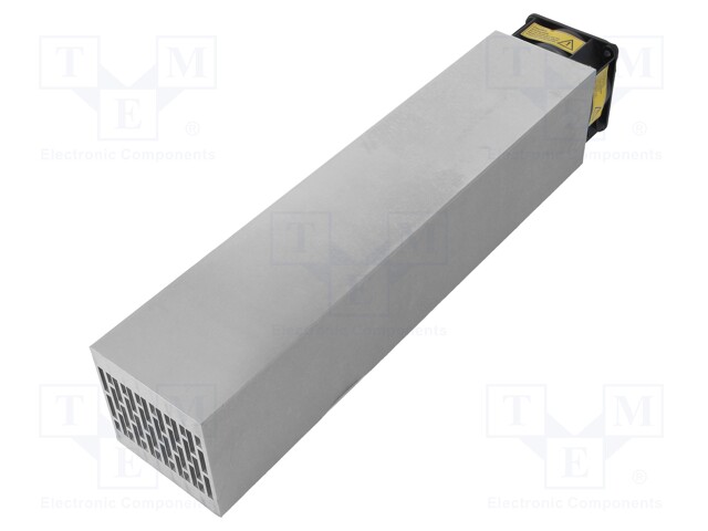 Heatsink: extruded; L: 300mm; W: 65mm; H: 65mm; aluminium; plain