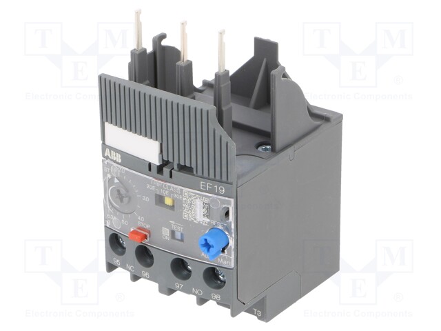Thermal relay; Series: AF; Leads: screw terminals; 1.9÷6.3A
