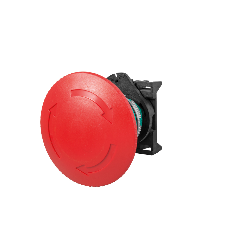 PUSH BUTTON MUSHROOM TWIST TO RELEASE Ø60MM