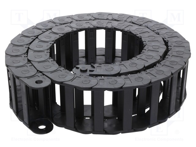 Cable chain; Series: 2600; Bend.rad: 63mm; L: 1008mm