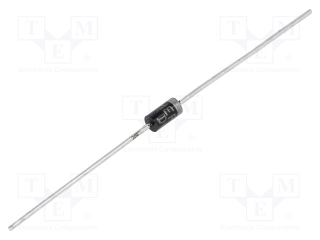 Diode: rectifying; THT; 50V; 1A; Ammo Pack; Ifsm: 30A; DO41; Ufmax: 1V