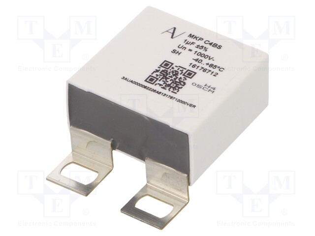 Capacitor: polypropylene; 1uF; ESR: 3.7mΩ; C4B; ±5%; -40÷85°C
