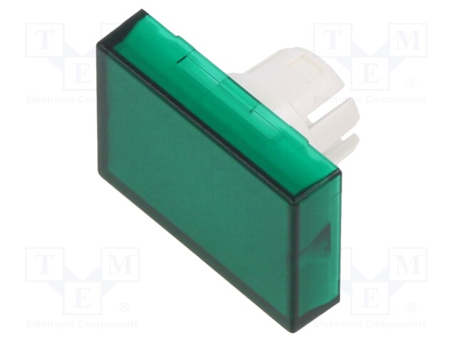 Lens, Rectangular, Green, 61 Series