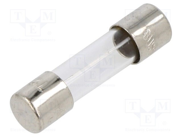 Fuse: fuse; time-lag; 200mA; 250VAC; cylindrical,glass; 5x20mm