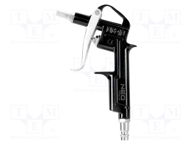 Air blow gun; short; Mounting: 1/4"