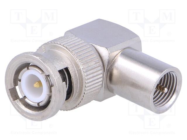 Adapter; FME FME,BNC male; angled 90°