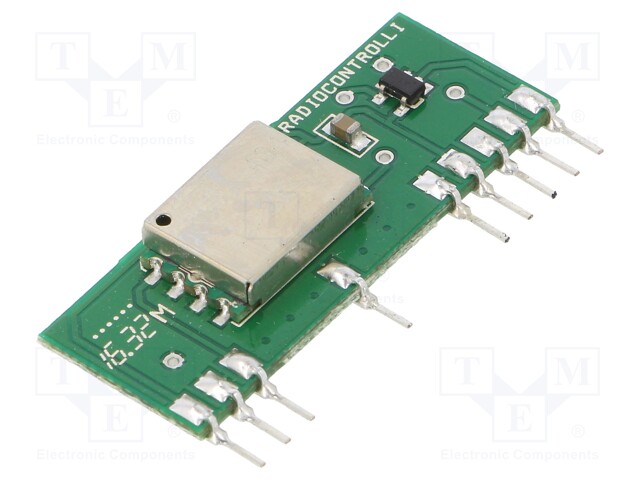 Module: RF; AM receiver; ASK,OOK; 433.92MHz; -108dBm; 3÷5VDC; 5.5mA