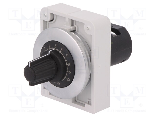 Potentiometer; 30mm; RMQ-Titan; -25÷70°C; Ø30.5mm; IP66; 470kΩ