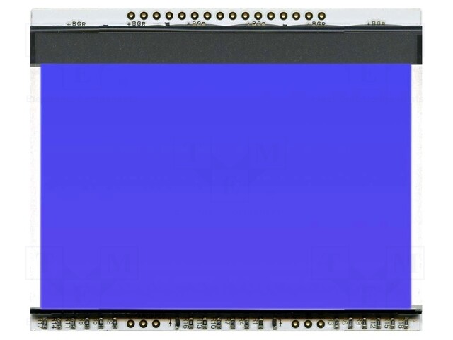 Backlight; Application: EADOGXL160; LED; 78x64x3.8mm; blue