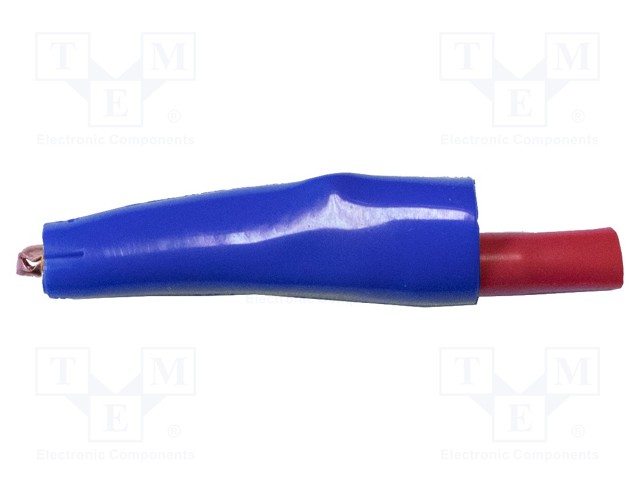 Crocodile clip; 10A; Grip capac: max.7.9mm; Overall len: 58mm