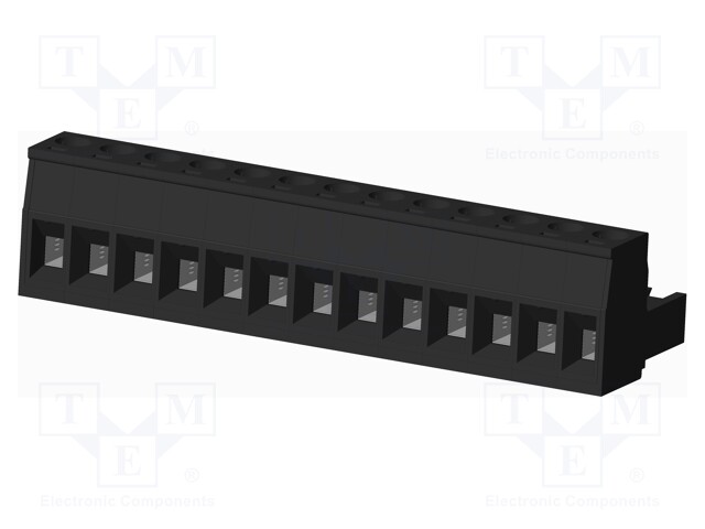 Connector: pluggable terminal block; plug; female; straight; 5mm