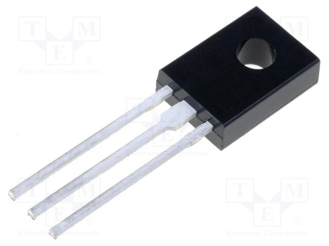 Transistor: NPN; bipolar; Darlington; 45V; 4A; 40W; TO126