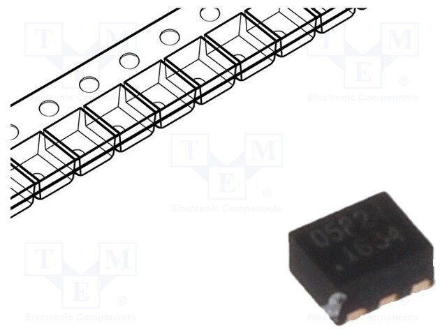 Diode: diode networks; 9.5V; 3A; unidirectional; 100W; SLP1210N6