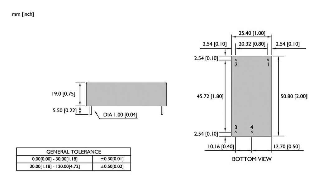 Converter: AC/DC; 7W; Uin: 75÷265V; Uout: 5VDC; Iout: 1.4A; 71%