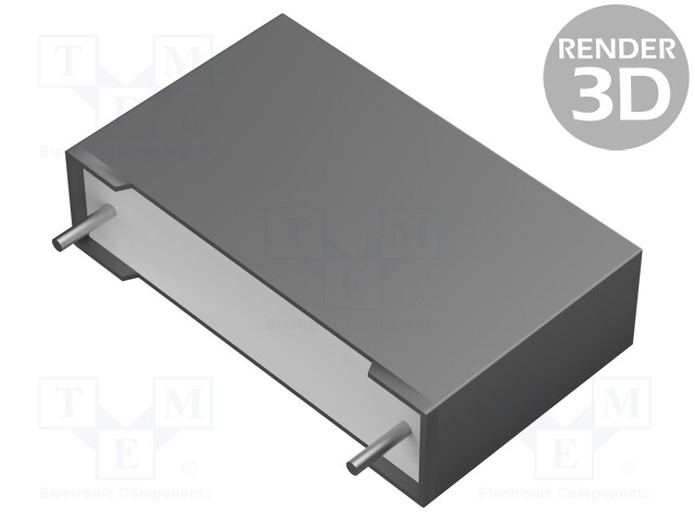 Capacitor: polypropylene; X2; 0.68uF; 22.5mm; ±10%; 26.5x16x7mm