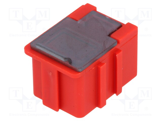 Bin; ESD; 16x12x15mm; Mat: Liastat (dispative); red