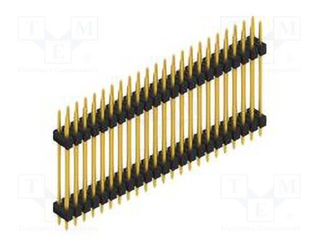 Connector: pin strips; pin header; male; PIN: 46; 2.54mm; THT; 2x23