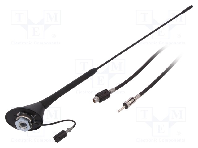 Antenna; car top; 0.4m; AM,FM; universal,kit; 5.6m