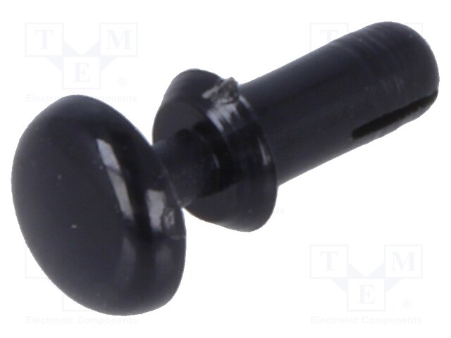 Rivet; polyamide; L.rivet: 4.8mm; Panel cutout diam: 2.1mm; UL94HB